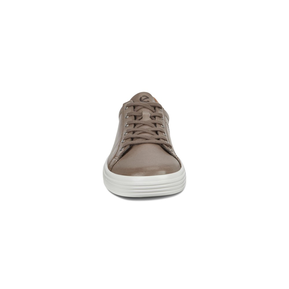 Mens Sneakers - ECCO Soft Classic - Grey - 0387CWLOU
